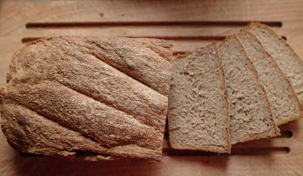 The Simple Wholemeal & Rye loaf
